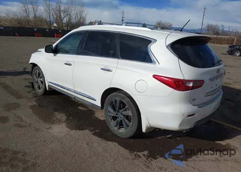 2013 Infiniti Jx35 z USA, uszkodzony, nr VIN 5N1AL0MM4DC316185
